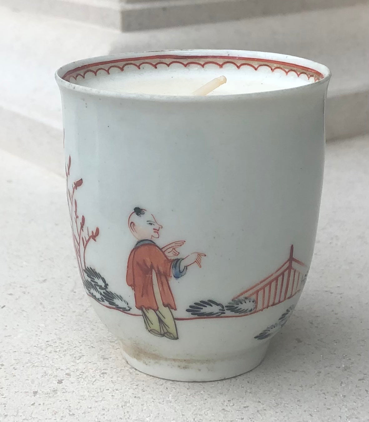 Worcester Mandarin Pattern Coffee Cup C1770