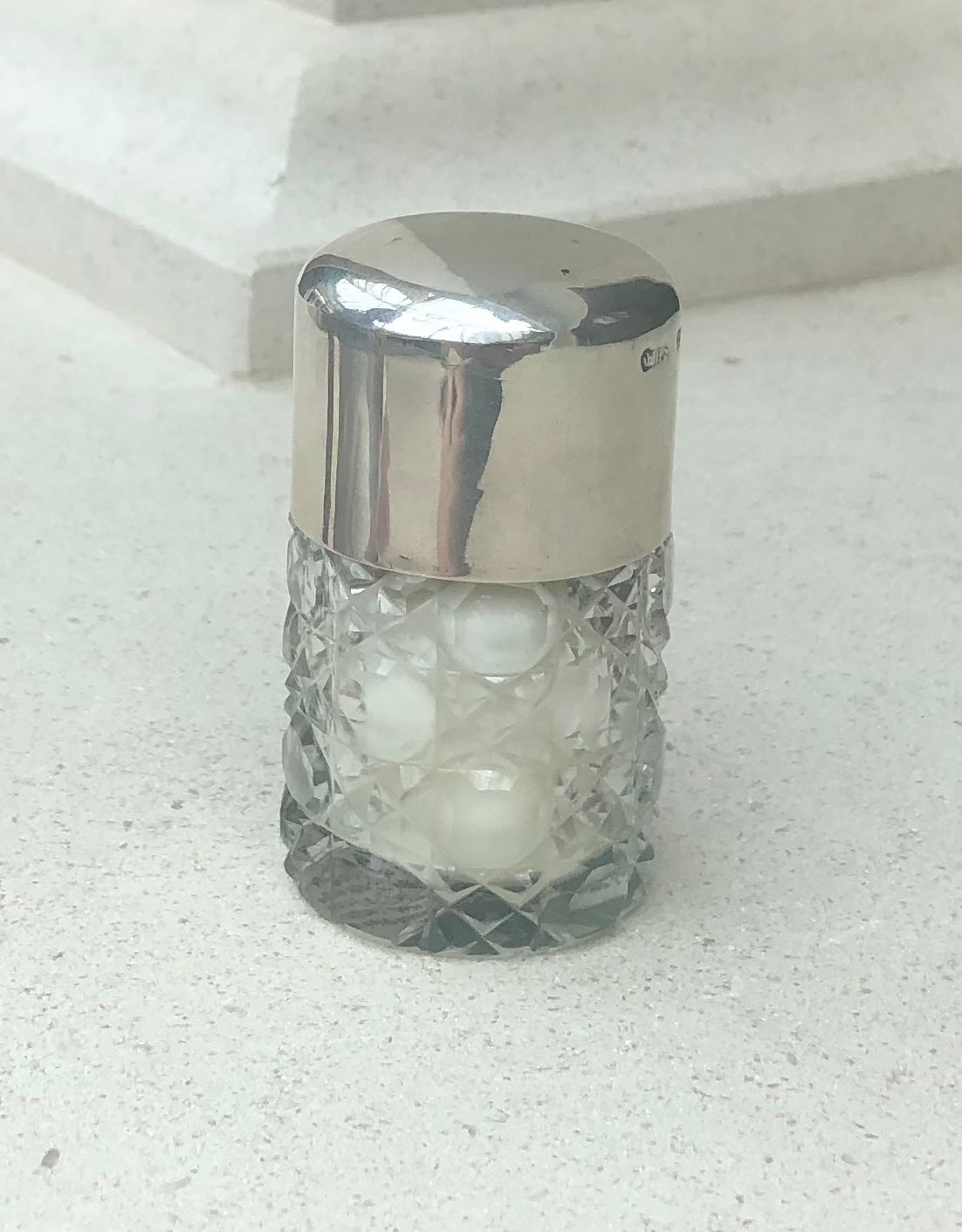 Silver Perfume Bottle